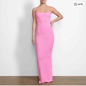 SKIMS Bubblegum Pink dress